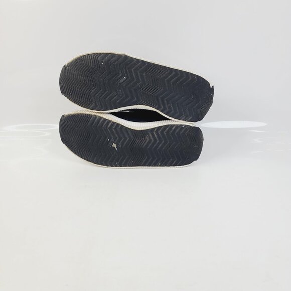 Sorel Women's Black Out N About Plus Street NL3610-010 Leather Sneaker Size 9 - Picture 5 of 6